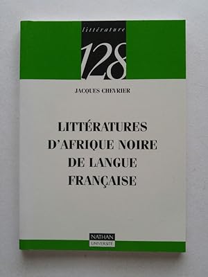 Bild des Verkufers fr Littratures d'Afrique noire de langue franaise (128) zum Verkauf von ANTIQUARIAT Franke BRUDDENBOOKS
