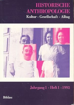 Bild des Verkufers fr Historische Anthropologie Jg. 1, Heft 1, 1993. Kultur - Gesellschaft - Alltag. zum Verkauf von Fundus-Online GbR Borkert Schwarz Zerfa