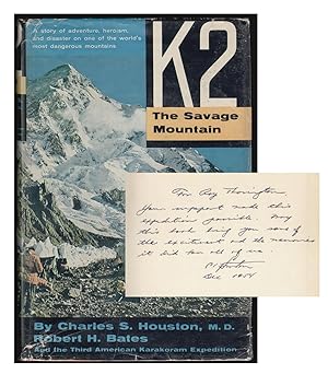 K2 The Savage Mountain [INSCRIBED ASSOCIATION COPY]