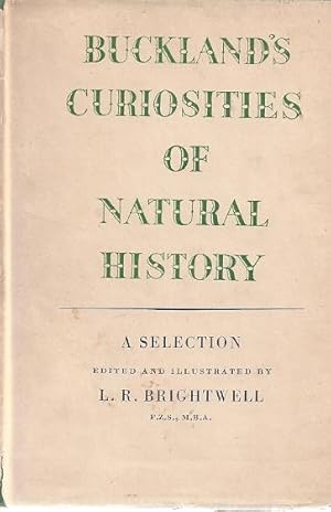 Seller image for BUCKLAND'S CURIOSITIES OF NATURAL HISTORY for sale by Columbia Books, ABAA/ILAB, MWABA