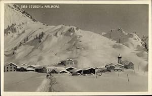 Ansichtskarte / Postkarte Stuben am Arlberg Klösterle Vorarlberg, schöne Detailansicht