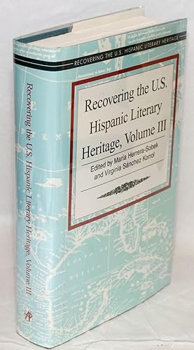 Seller image for Recovering the U.S. Hispanic Literary Heritage: volume 3 for sale by Bolerium Books Inc.