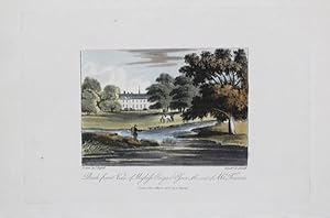 A Single Original Miniature Antique Hand Coloured Aquatint Engraving By J Hassell Illustrating My...