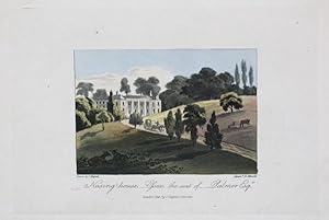A Single Original Miniature Antique Hand Coloured Aquatint Engraving By J Hassell Illustrating Na...