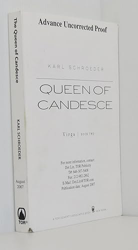 Queen of Candesce: Book 2 of Virga - Uncorrected proof with review slip