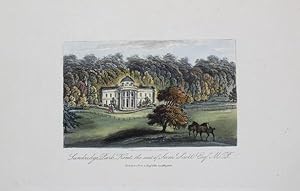A Single Original Miniature Antique Hand Coloured Aquatint Engraving By J Hassell Illustrating Su...