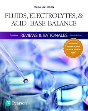 Imagen del vendedor de Fluids, Electrolytes, & Acid-Base Balance a la venta por GreatBookPrices