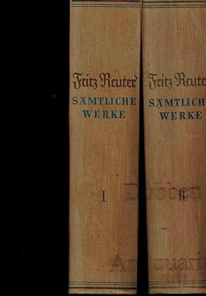 Sämtliche Werke in zwei Bänden. Herausgegeben von Dr. Friedrich Düfel und Hermann Quistorf.