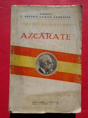 Imagen del vendedor de Azcrate. a la venta por Carmichael Alonso Libros