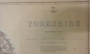 Yorkshire. Complete 4 sheet map. Dispatch Atlas