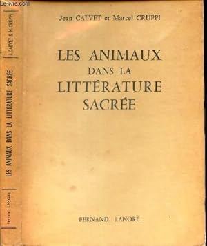 Bild des Verkufers fr LES ANIMAUX DANS LA LITTERATURE SACREE zum Verkauf von Le-Livre