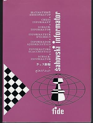 Sahovski Informator 45 I-VI 1988. Chess Informant. Schach-Informator. Informateuer D'Echecs. Info...