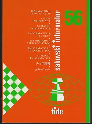 Sahovski Informator 56. X 1992 - I 1993. Chess Informant. Schach-Informator. Informateuer D'Echec...