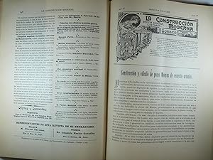 Imagen del vendedor de LA CONSTRUCCIN MODERNA, REVISTA QUINCENAL ILUSTRADA. AO 4. 1906 a la venta por Costa LLibreter