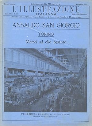 ILLUSTRAZIONE (L') Italiana. Anno XLVIII. N. 44. 30 ottobre 1921.