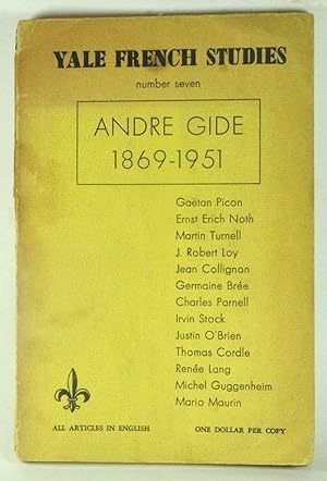 Seller image for Yale French Studies, Number Seven (1951) for sale by Cat's Cradle Books