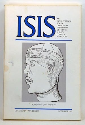 Image du vendeur pour ISIS: An International Review Devoted to the History of Science and Its Cultural Influences, Volume 72, Number 264 (December 1981) mis en vente par Cat's Cradle Books