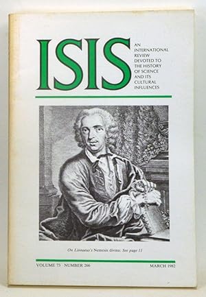 Image du vendeur pour ISIS: An International Review Devoted to the History of Science and Its Cultural Influences, Volume 73, Number 266 (March 1982) mis en vente par Cat's Cradle Books
