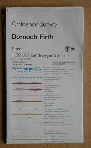 Dornoch Firth. Landranger Sheet 21.