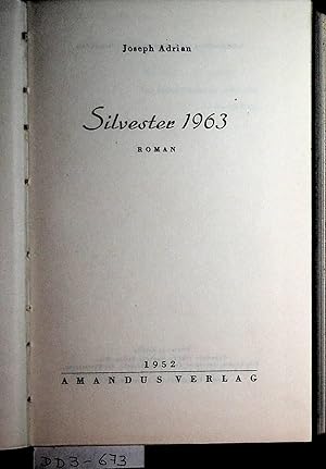 Silvester 1963 : Roman