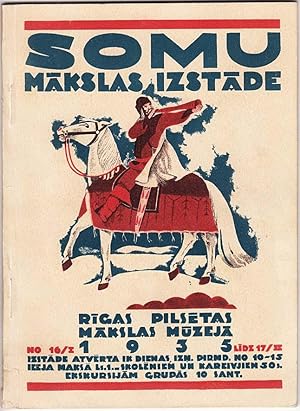 Somu makslas izstade : 1935. g. 16. I. - 17. II. : Rigas Pilsetas makslas muzeja (Exhibition of F...