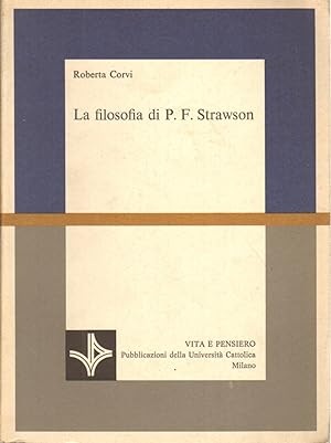 Immagine del venditore per La filosofia di P. F. Strawson venduto da Di Mano in Mano Soc. Coop