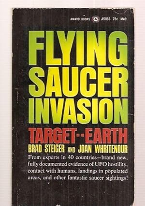 Seller image for FLYING SAUCER INVASION --- TARGET EARTH for sale by biblioboy