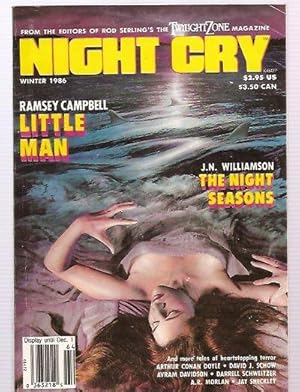 Image du vendeur pour Night Cry The Magazine of Terror Winter 1986 Vol. 2, No. 2 // The Photos in this listing are of the book that is offered for sale mis en vente par biblioboy