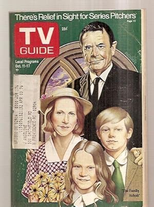 Seller image for Tv Guide Oct. 11 1975 Vol. 23 No. 41 Issue #1176 [there's Relief In Sight For Series Pitchers / The Family Holvak] for sale by biblioboy