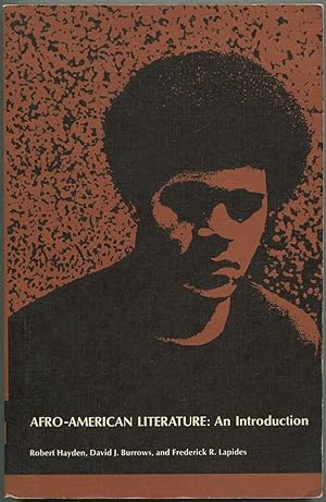 Seller image for Afro-American Literature: An Introduction for sale by Between the Covers-Rare Books, Inc. ABAA