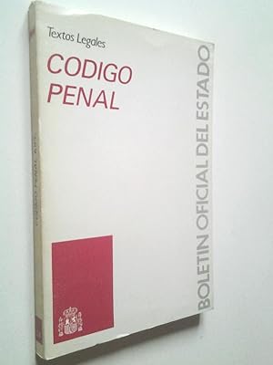 Immagine del venditore per Cdigo penal. Textos legales venduto da MAUTALOS LIBRERA