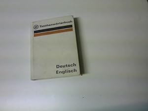 Deutsch - Englisch Taschenwörterbuch,