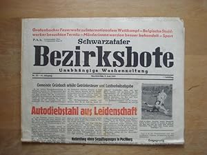 Schwarzataler Bezirksbote - Unabhängige Wochenzeitung - Neunkirchen, 9. Juni 1961