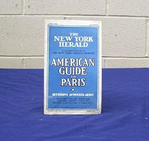 The New York Herald American Guide to Paris for 1926.