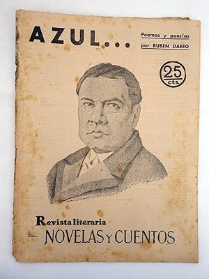 REVISTA LITERARIA NOVELAS Y CUENTOS 124. AZUL? (Ruben Darío) Dédalo, 1931