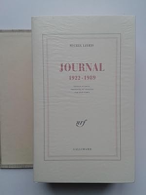 Journal 1922 - 1989 [ Exemplaire sur Pur Fil / Provenance Blibliothèque Jeancolas ]