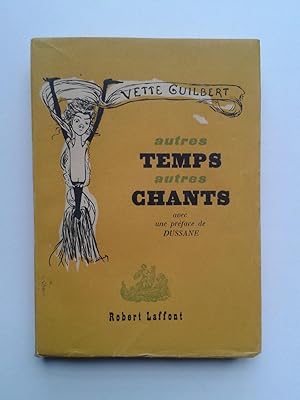 Image du vendeur pour Autres Temps, Autres Chants mis en vente par Pascal Coudert