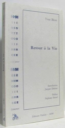 Seller image for Retour  la vie for sale by crealivres