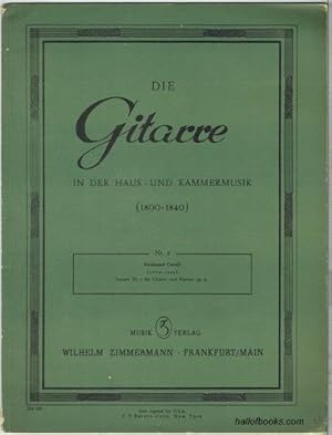 Die Gitarre In Der Haus - Und Kammermusik (1800-1840) Nr. 3: Ferdinand Carulli (1770-1841) Sonata...