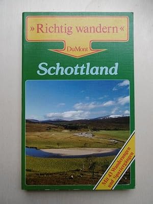 Bild des Verkufers fr Richtig wandern: Schottland. (Mit Photos von K.W.Stegers) zum Verkauf von Antiquariat Steinwedel