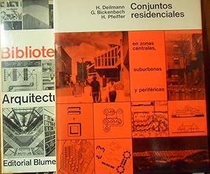 Imagen del vendedor de BIBLIOTECAS Arquitecturas - Instalaciones + CONJUNTOS RESIDENCIALES en zonas centrales, suburbanas y perifricas (2 libros) a la venta por Libros Dickens