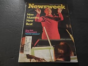 Newsweek Oct 11 1971, N.Y. Philharmonics Pierre Boulez