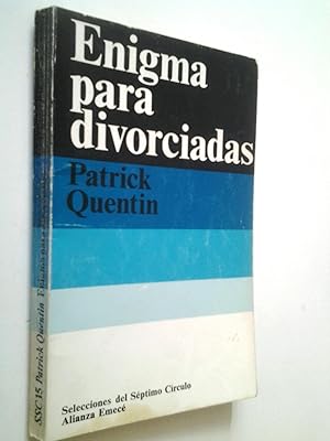 Image du vendeur pour Enigma para divorciadas mis en vente par MAUTALOS LIBRERA