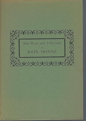 Some Poems and a Devotion of John Donne