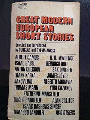 Bild des Verkufers fr Great Modern European Short Stories zum Verkauf von Eat My Words Books