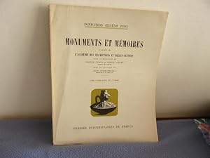 Monuments et mémoires tome 50