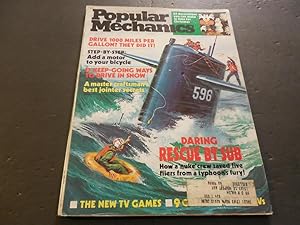 Popular Mechanics Dec 1977, Rescue by Sub, Add A Motor to Bicycle