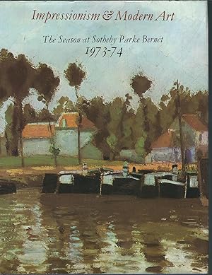 Impressionism & Modern Art: The Season at Sotheby Parke Bernet 1973-74