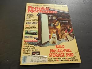 Popular Mechanics Oct 1981, Fuel Storage Shed, Install Coal Stove