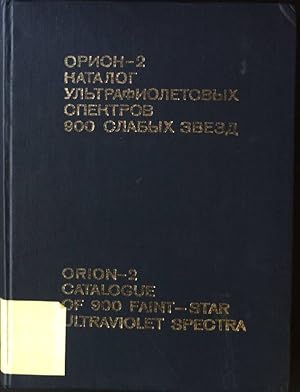 Image du vendeur pour Catalogue of 900 Faint-Star Ultraviolet Spectra mis en vente par books4less (Versandantiquariat Petra Gros GmbH & Co. KG)